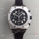 Swiss 3126 Audemars Piguet  Royal Oak Offshore Watch Black Face 